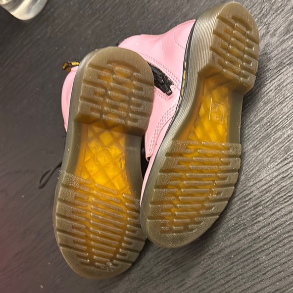 Pink Patent Leather Women's Boots - Picture 7 of 7